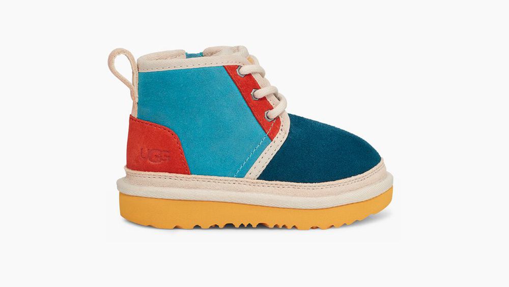 Ugg Neumel Mashup - Kids Sneakers - Marina Blue / Oasis Blue - NZ (3415ARHFU)